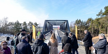 Město Plzeň pěším a cyklistům zpřístupnilo Faltusovu lávku