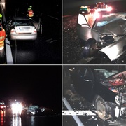 Při čelním střetu zemřel řidič, druhého musel transportovat vrtulník