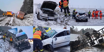 Tři dopravní nehody během jedné hodiny, nejvážnější je na dálnici D5