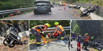 Během tragické dopravní nehody zemřel jeden muž na místě a šest osob bylo zraněno