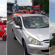 Auto smetlo patnáctiletou dívku na přechodu pro chodce