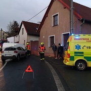 Čelní střet vozů