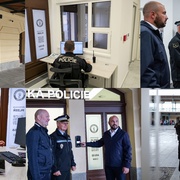 Na Hlavním vlakovém nádraží v Plzni byla dnes otevřena nová služební místnost městské policie