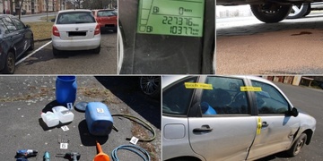 Navrtali nádrže dvanácti zaparkovaným vozidlům