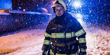 Bílé peklo po hasičsku