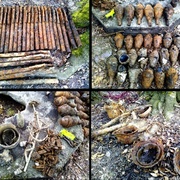 Studna vydala téměř 30 pancéřových pěstí a 20 kilo munice