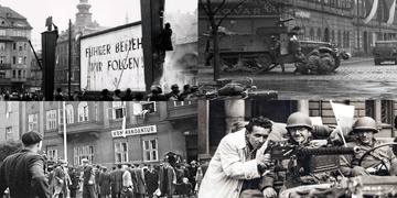 Povstání v Plzni, následný příjezd americké armády i sebevražda generála