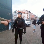 Rvačka u Hlavního vlakového nádraží