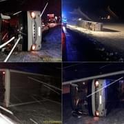 Při havárii autobusu bylo zraněno pět lidí