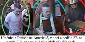 Prosím pomozte: Poznáte útočníky z Finishe na Americké?