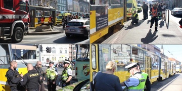 Seniorka vešla přímo před rozjetou tramvaj