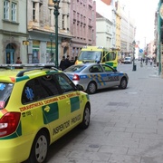 Záchranáři i policisté zasahovali v Kuličce