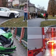 Střet dvou vozů na Borech