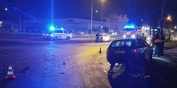 Ranní dopravní nehoda na Borech