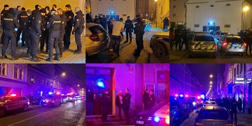 Hromadná rvačka deseti osob před barem