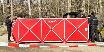Muž se přijel k lesu zastřelit