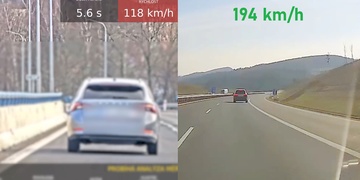 Dva muži přišli kvůli rychlosti o své řidičáky