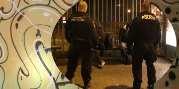 Sprejeři byli zadrženi přímo "při práci"