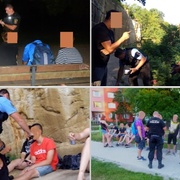 Razie na podnapilou mládež