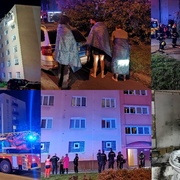 Požár vznikl v bytu problémových nájemníků