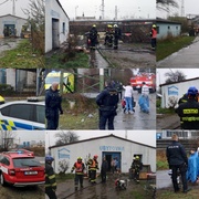 Požár v Plzni Na Sklárně, tři lidé skončili v péči záchranářů