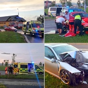 Vážná nehoda u Makra