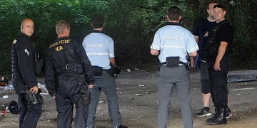 Ve Skvrňanech nalezen mrtvý muž, ležel ve Vejprnickém potoce