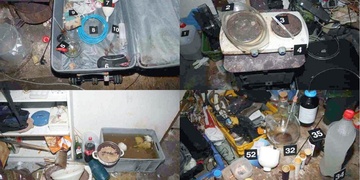 Zkušený„vařič“ pervitinu dovařil a je ve vazbě