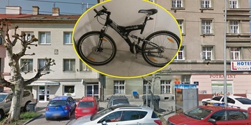 Toto kolo ukradli v Plzni v Bezovce před lékárnou