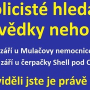 Policie hledá svědky dvou nehod