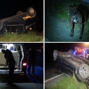 Vážná dopravní nehoda, řidič byl pod vlivem drog a bez řidičáku