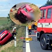 Žena čelní střet s kamionem nepřežila