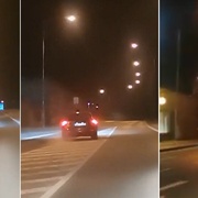 Silnice jí byla úzká, auto nezvládala a dokonce si uprostřed vozovky i schrupla