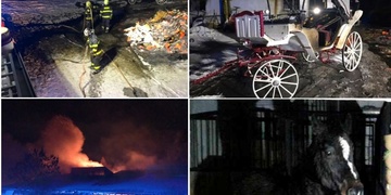 Při požáru usedlosti uhořel člověk