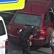 Husarský kousek strážníků