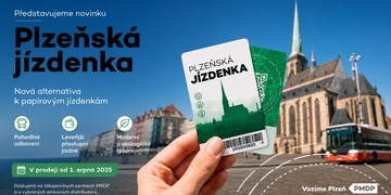 Papírové jízdenky v Plzni nahradí nová karta