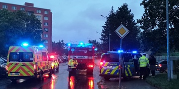 Sražené dítě ve Skvrňanech