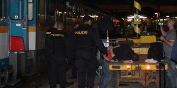 Policejní akce na železnici BLUE 24