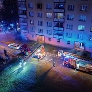 Ranní požár bytu