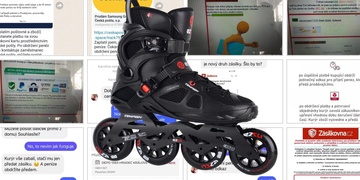 Při prodeji bruslí přišel o sto tisíc