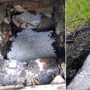 Kdo mohl do oblíbené studánky vylít olej!?