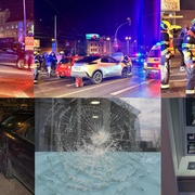 Na Americké ukradl auto a v sadech Pětatřicátníků s ním způsobil hromadnou dopravní nehodu