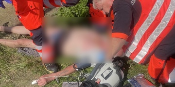 Lucko a Gábino, veliké díky za záchranu lidského života!