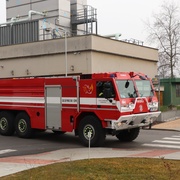 Požár ve Fakultní nemocnici Plzeň