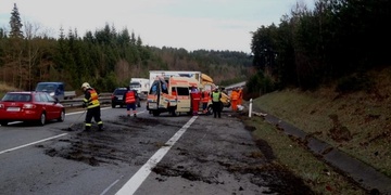 Na dálnici D5 zemřel mladý muž po střetu s pancéřovanou dodávkou G4S