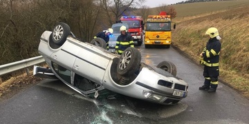 Muž měl dnes dopoledne veliké štěstí
