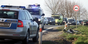 Dodávka srazila cyklistku