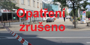 Opatření na Americké je zrušeno