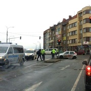 Nehoda na křižovatce Klatovská x Borská