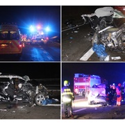 Vážná nehoda uzavřela dálnici D5